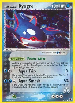 Team Aqua's Kyogre — Team Magma vs Team Aqua 3