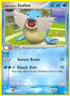 Team Aqua's Sealeo — Team Magma vs Team Aqua 31