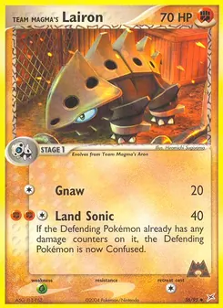 Team Magma's Lairon — Team Magma vs Team Aqua 36