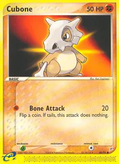 Cubone — Team Magma vs Team Aqua 40