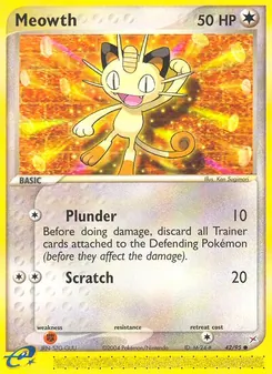 Meowth — Team Magma vs Team Aqua 42