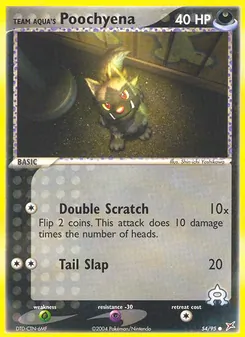 Team Aqua's Poochyena — Team Magma vs Team Aqua 54