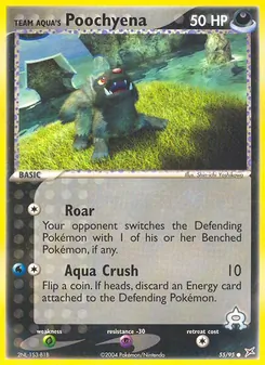 Team Aqua's Poochyena — Team Magma vs Team Aqua 55