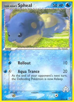 Team Aqua's Spheal — Team Magma vs Team Aqua 57