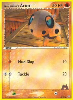 Team Magma's Aron — Team Magma vs Team Aqua 58