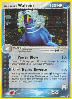 Team Aqua's Walrein — Team Magma vs Team Aqua 6