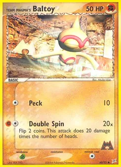 Team Magma's Baltoy — Team Magma vs Team Aqua 60