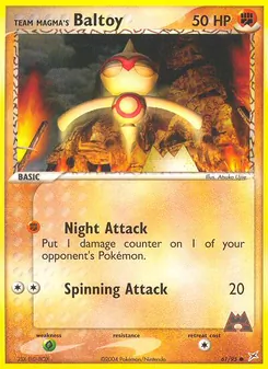 Team Magma's Baltoy — Team Magma vs Team Aqua 61