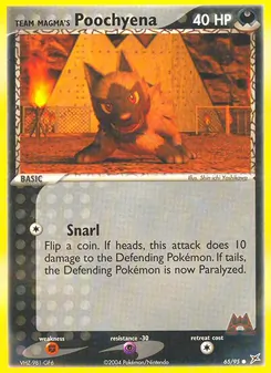 Team Magma's Poochyena — Team Magma vs Team Aqua 65