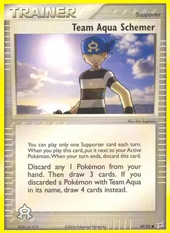 Team Aqua Schemer — Team Magma vs Team Aqua 69