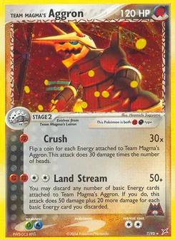 Team Magma's Aggron — Team Magma vs Team Aqua 7