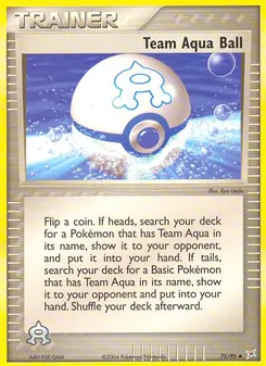 Team Aqua Ball — Team Magma vs Team Aqua 75
