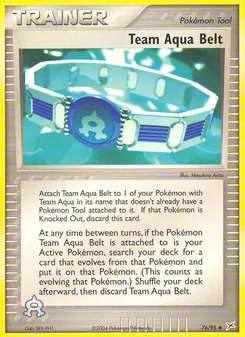 Team Aqua Belt — Team Magma vs Team Aqua 76