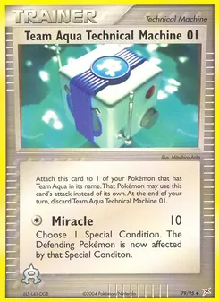 Team Aqua Technical Machine 01 — Team Magma vs Team Aqua 79