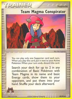 Team Magma Conspirator — Team Magma vs Team Aqua 82
