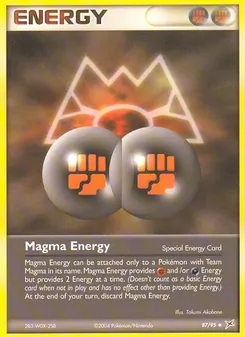 Magma Energy — Team Magma vs Team Aqua 87