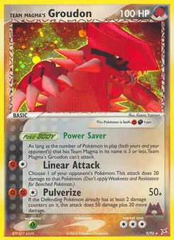 Team Magma's Groudon — Team Magma vs Team Aqua 9