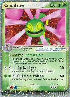 Cradily ex — Team Magma vs Team Aqua 90
