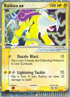 Raikou ex — Team Magma vs Team Aqua 92