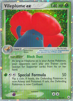 Vileplume ex — Hidden Legends 100