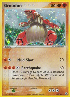Groudon — Hidden Legends 102