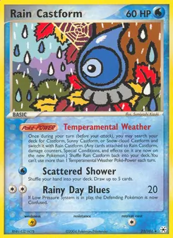 Rain Castform — Hidden Legends 23