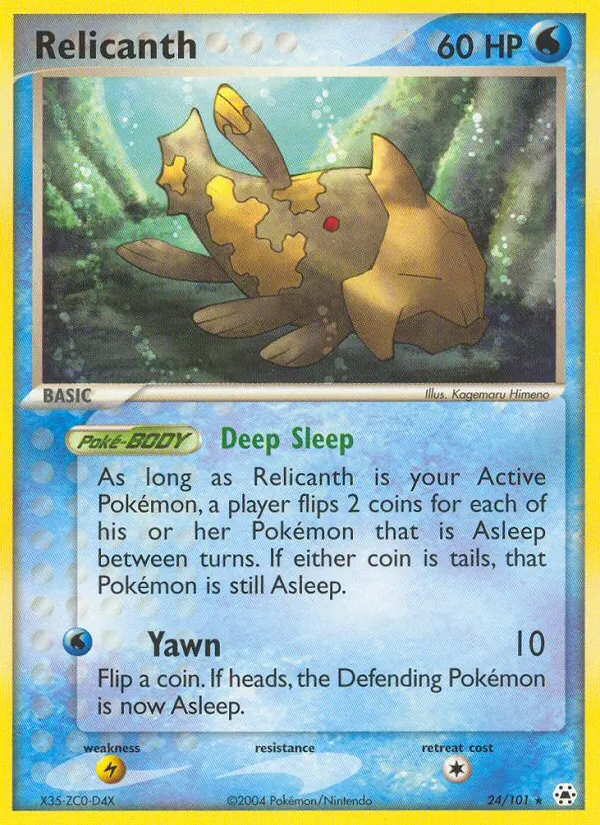 Relicanth — Hidden Legends 24