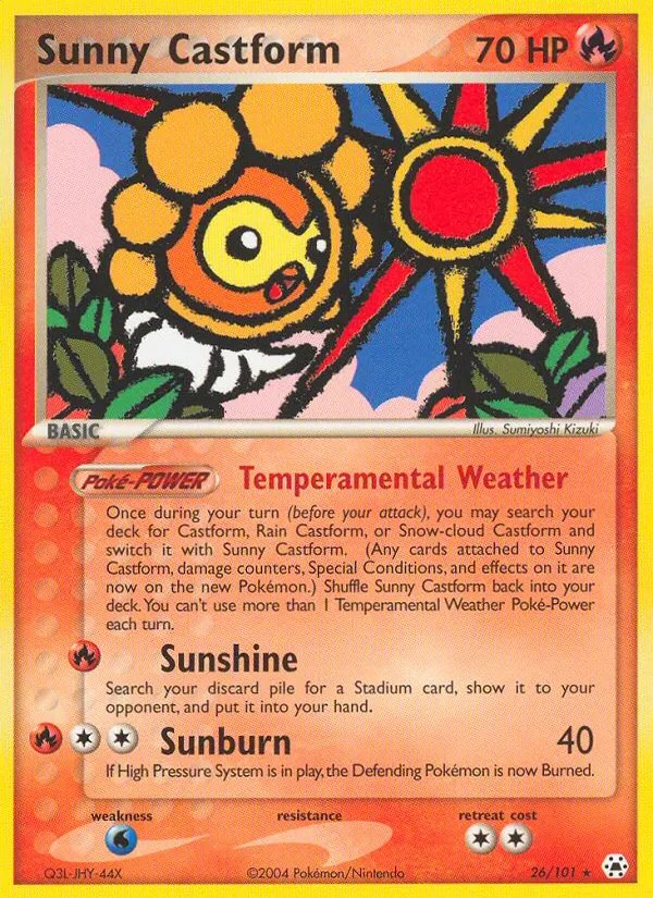 Sunny Castform — Hidden Legends 26