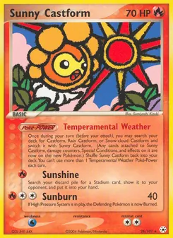 Sunny Castform — Hidden Legends 26