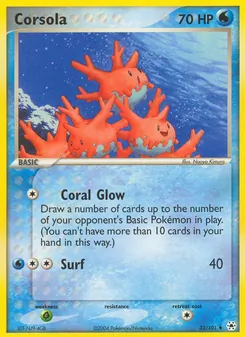 Corsola — Hidden Legends 32