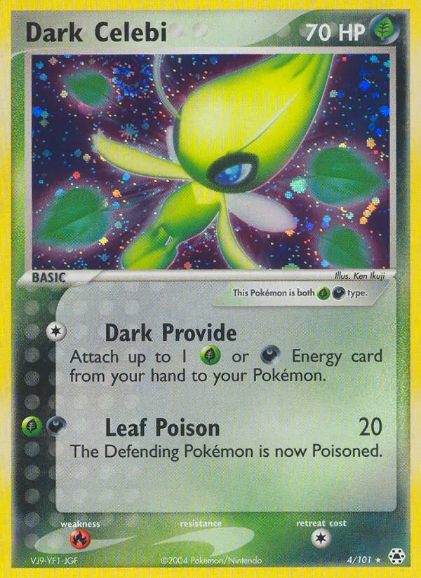 Dark Celebi — Hidden Legends 4