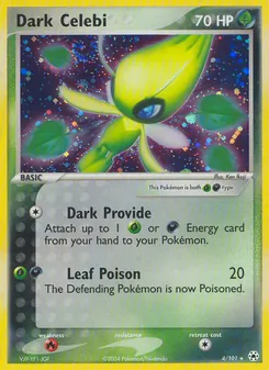 Dark Celebi — Hidden Legends 4
