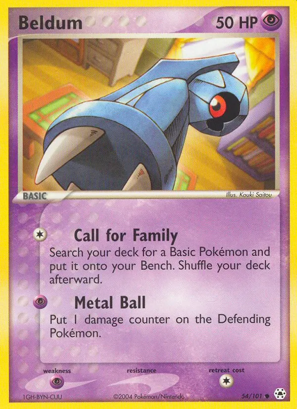 Beldum — Hidden Legends 54