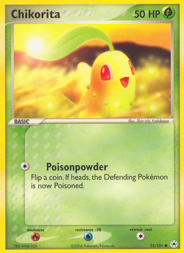 Chikorita — Hidden Legends 55
