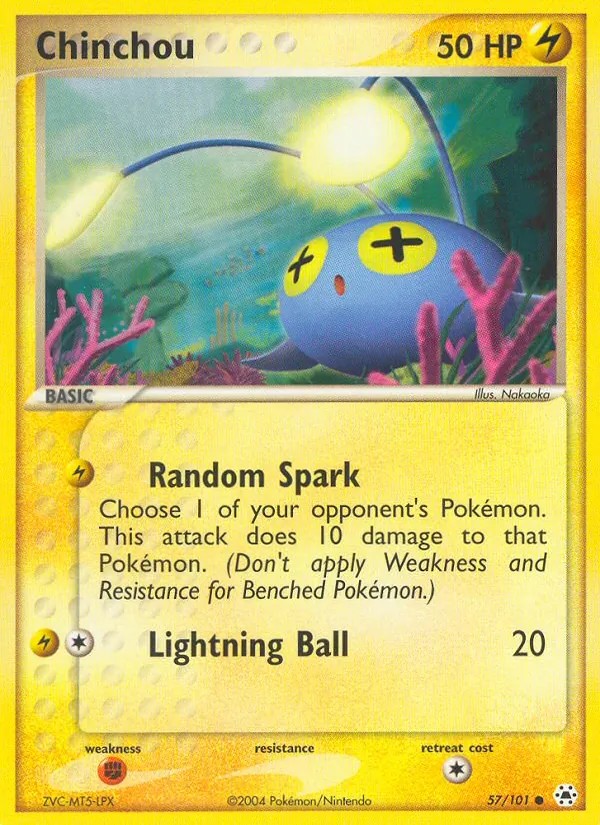 Chinchou — Hidden Legends 57
