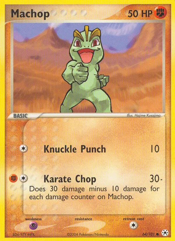 Machop — Hidden Legends 64