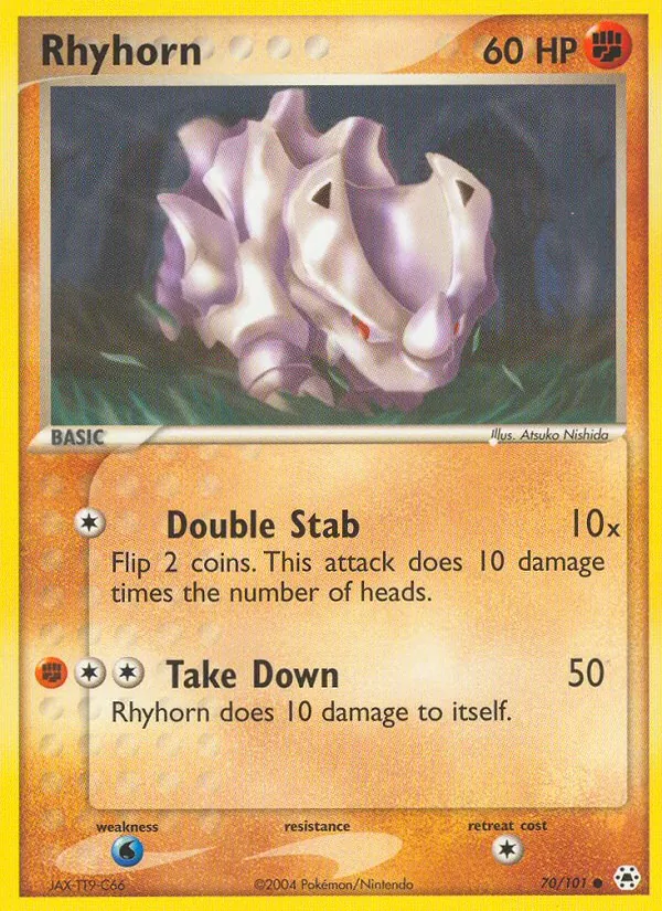 Rhyhorn — Hidden Legends 70