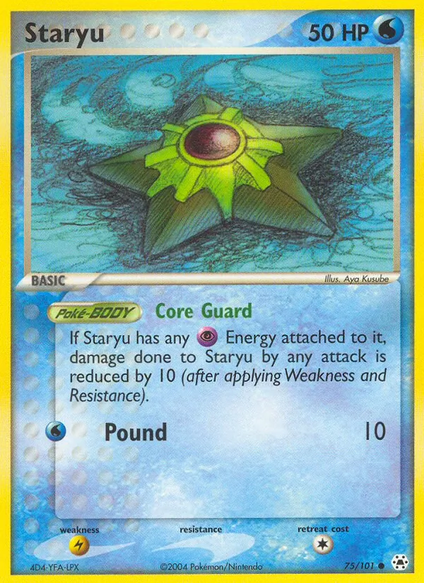 Staryu — Hidden Legends 75