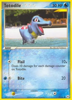Totodile — Hidden Legends 79