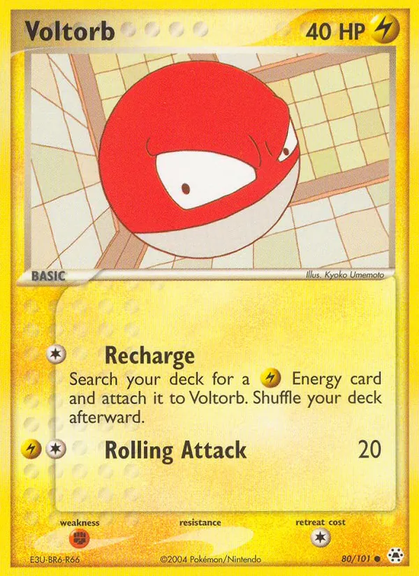 Voltorb — Hidden Legends 80
