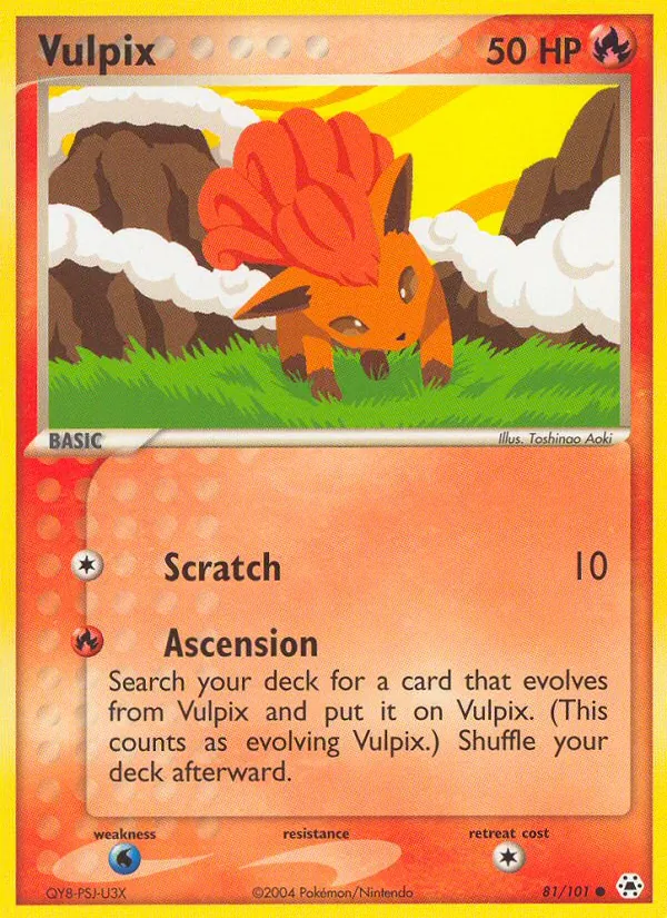 Vulpix — Hidden Legends 81