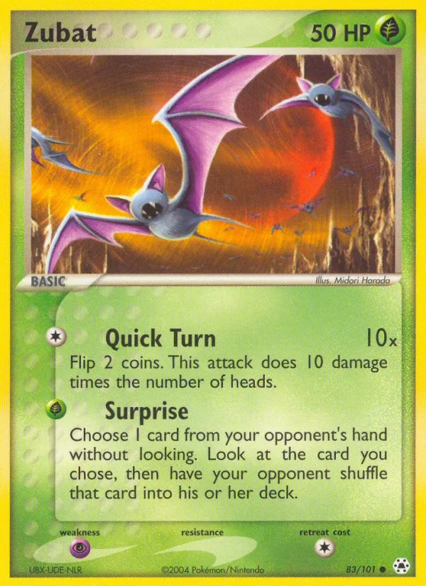 Zubat — Hidden Legends 83