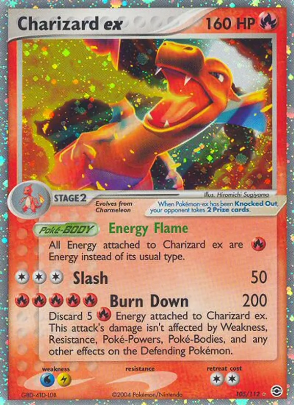 Charizard ex — FireRed & LeafGreen 105