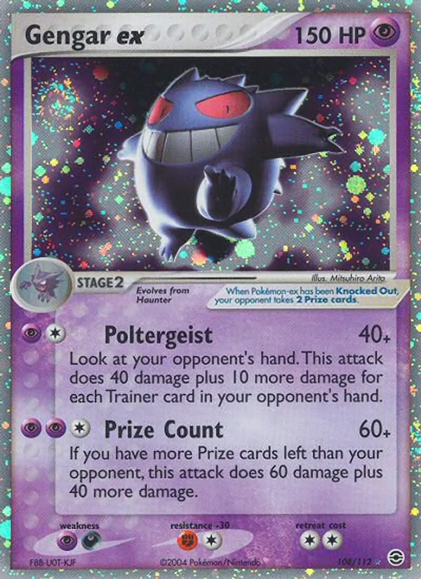 Gengar ex — FireRed & LeafGreen 108