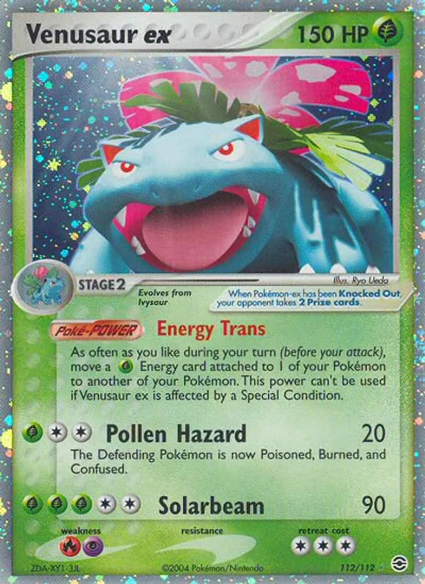 Venusaur ex — FireRed & LeafGreen 112