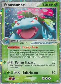 Venusaur ex — FireRed & LeafGreen 112