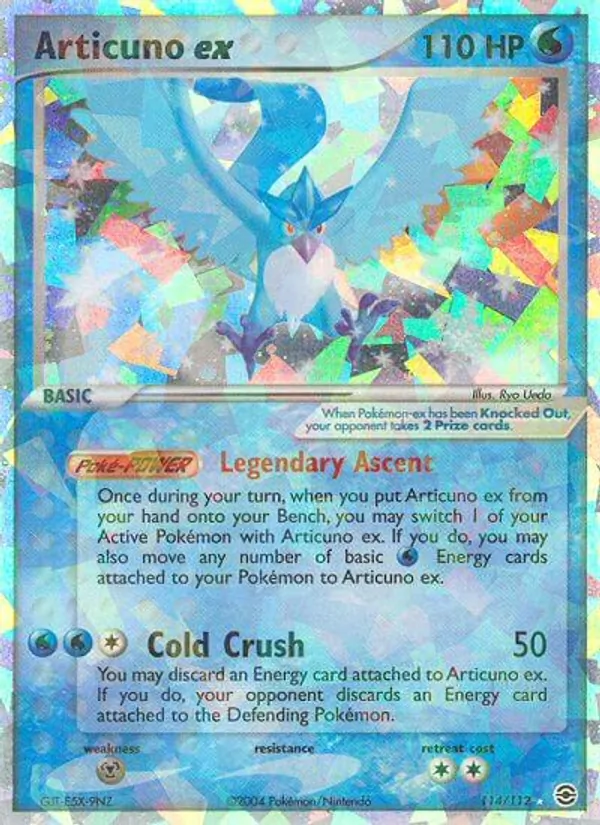 Articuno ex — FireRed & LeafGreen 114
