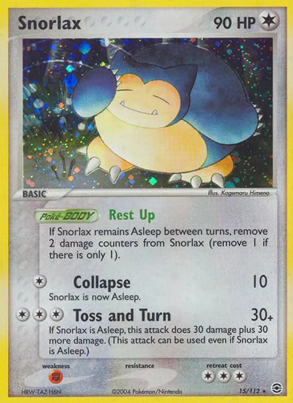 Snorlax — FireRed & LeafGreen 15