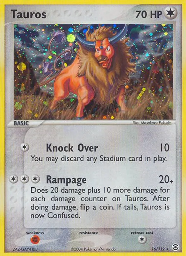Tauros — FireRed & LeafGreen 16