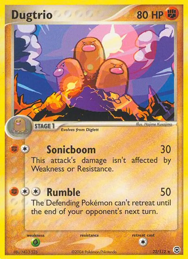 Dugtrio — FireRed & LeafGreen 22